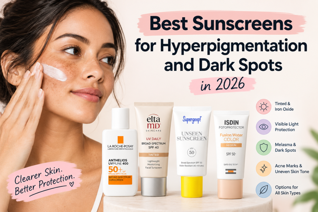 Best Sunscreens for Hyperpigmentation and Dark Spots in 2026