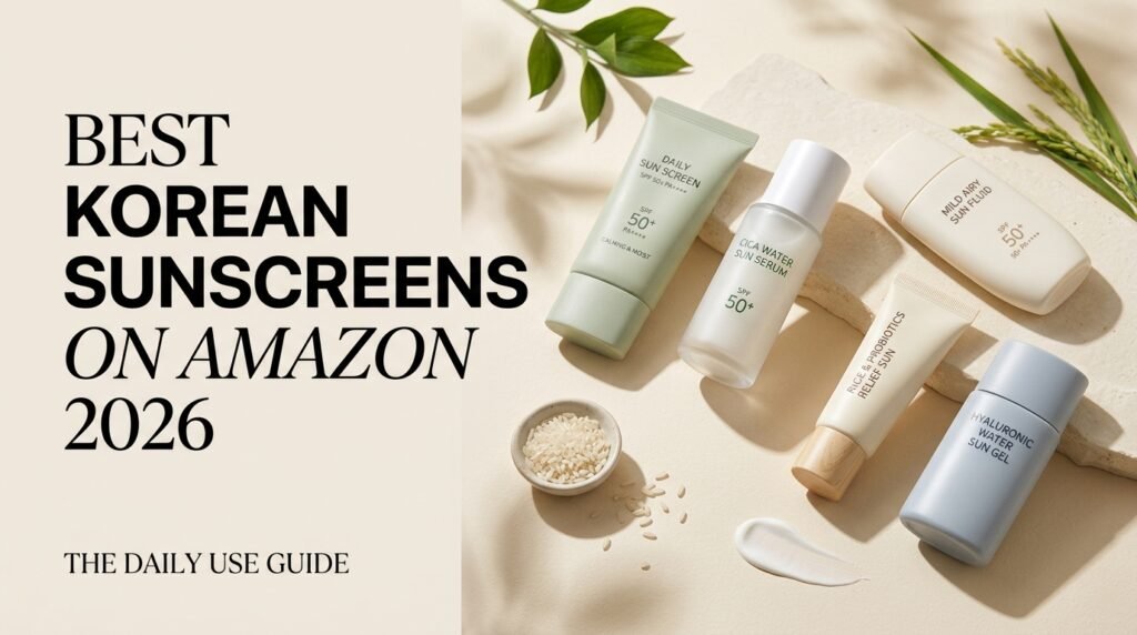 Best Korean Sunscreens on Amazon for Daily Use in 2026