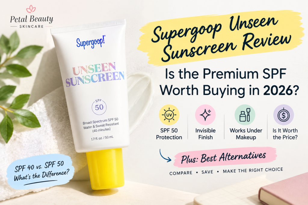 Supergoop Unseen Sunscreen Review: Is the Premium SPF Worth Buying in 2026?